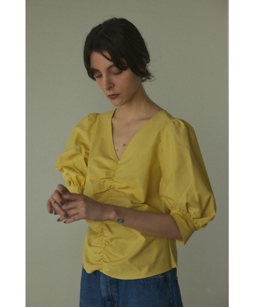 BLACK BY MOUSSY（ブラックバイマウジー）の「2way gather blouse(2