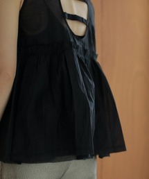 anuke（アンヌーク）の「anuke Sheer Peplum Tops シアーペプラム