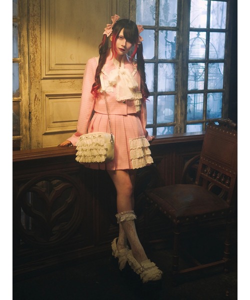 Jamie エーエヌケー(ジェイミーエーエヌケー)の「シアードットブラウス(シャツ/ブラウス・レディース・ホワイト/ブラック・M)」の14枚目の写真