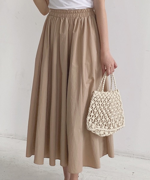 Twinkle;pm（トゥインクルピーエム）の「カラフルギャザースカート（スカート・レディース・ブラウン/ピンク/オレンジ/ブルー/グリーン/ブラック・FREE）」の8枚目の写真