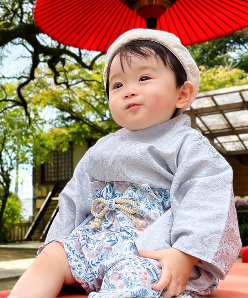 SWEET MOMMY スウィートマミー ベビー 袴ロンパース 80cm