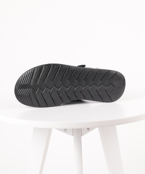 aimoha（アイモハ）の「aimoha men BASIC FAKE LEATHER SLIPPER べシック サンダル（サンダル・メンズ・ブラウン/ブラック・27.5cm/25.0cm/25.5cm/26.0cm/26.5cm/27.0cm）」の9枚目の写真