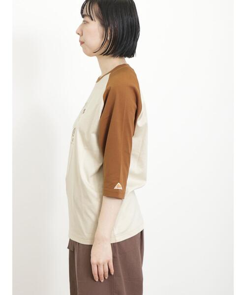 Samansa Mos2（サマンサ モスモス）の「【KELTY×Samansa Mos2】5分袖ラグランTシャツ（Tシャツ/カットソー・レディース・ブラウン/ネイビー/ベージュ・F）」の21枚目の写真