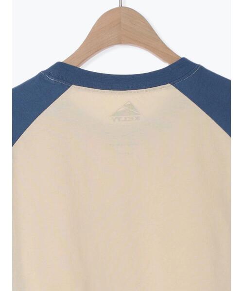 Samansa Mos2（サマンサ モスモス）の「【KELTY×Samansa Mos2】5分袖ラグランTシャツ（Tシャツ/カットソー・レディース・ブラウン/ネイビー/ベージュ・F）」の6枚目の写真