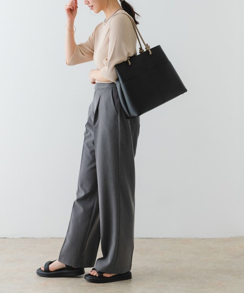 RODE SKO(ロデスコ)の「結びハンドルバッグ(ハンドバッグ・レディース・グレー系その他/ブラック・ONE)」の19枚目の写真