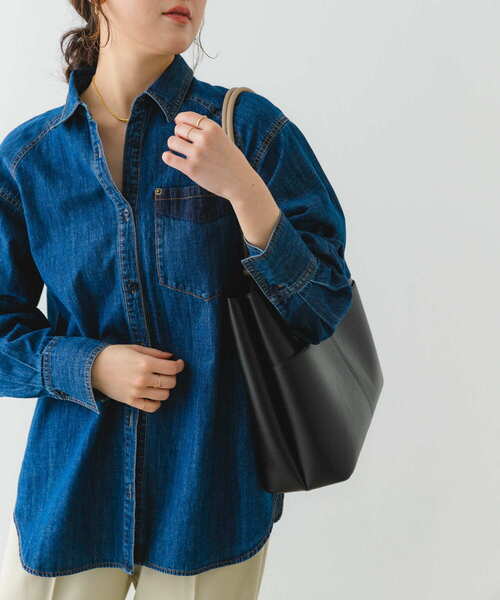 RODE SKO(ロデスコ)の「結びハンドルバッグ(ハンドバッグ・レディース・グレー系その他/ブラック・ONE)」の11枚目の写真