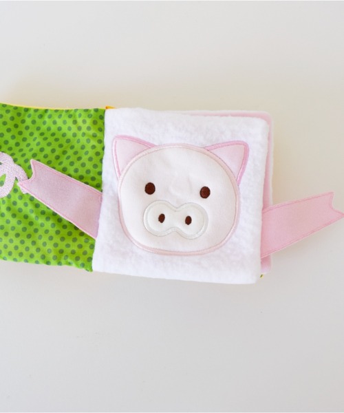 BIRTHDAY BAR(バースデイバー)の「いないいないばあ 布絵本(ベビーギフト・キッズ・イエロー/ブルー・0)」の5枚目の写真