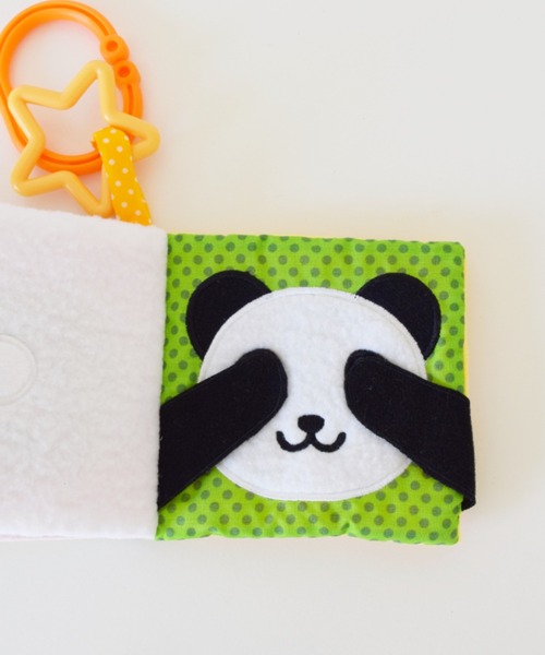 BIRTHDAY BAR(バースデイバー)の「いないいないばあ 布絵本(ベビーギフト・キッズ・イエロー/ブルー・0)」の8枚目の写真