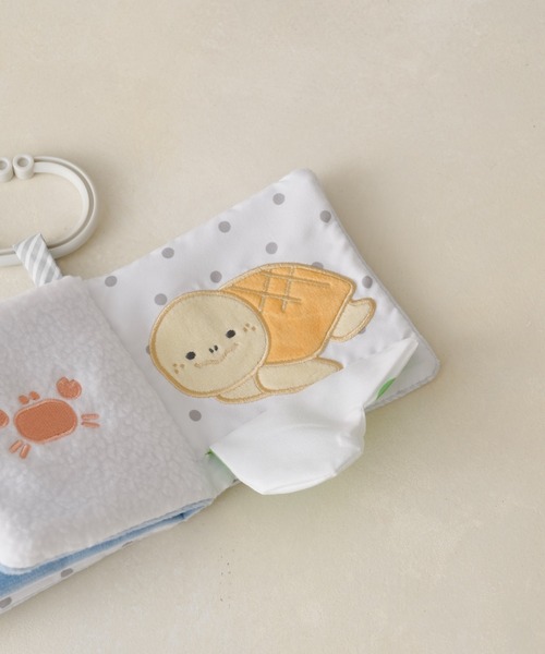 BIRTHDAY BAR(バースデイバー)の「いないいないばあ 布絵本(ベビーギフト・キッズ・イエロー/ブルー・0)」の21枚目の写真