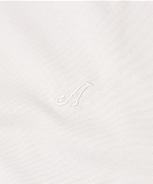 ABAHOUSE（アバハウス）の「スーピマ　スムースタートルネック（Tシャツ/カットソー・メンズ・ホワイト/ブラック×ホワイト/グレー/ブラック・2/3）」の10枚目の写真