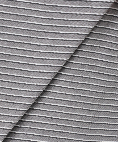 JOURNAL STANDARD relume（ジャーナルスタンダード　レリューム）の「【NATION WIDE / ネーションワイド】 ボーダーTシャツ（Tシャツ/カットソー・メンズ・ライトブルー/チャコールグレー/ホワイト×ホワイト・LARGE/MEDIUM）」の17枚目の写真