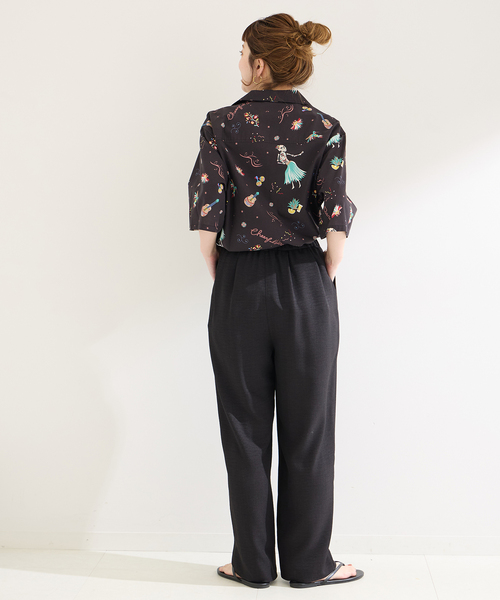 B.C STOCK(ベーセーストック)の「CRH/アロハシャツ(MEXICO)(シャツ/ブラウス・メンズ・ホワイト×ホワイト/ブラック・LARGE/MEDIUM)」の9枚目の写真