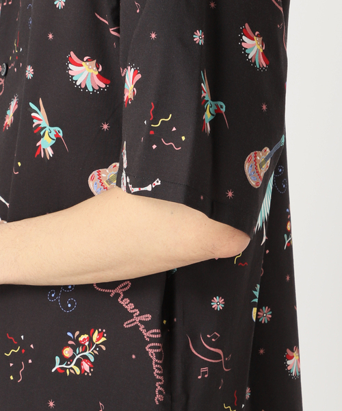 B.C STOCK(ベーセーストック)の「CRH/アロハシャツ(MEXICO)(シャツ/ブラウス・メンズ・ホワイト×ホワイト/ブラック・LARGE/MEDIUM)」の17枚目の写真