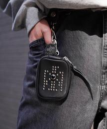 schott（ショット）の「Schott/ショット/EAGLE STUDS LEATHER MALCH CASE/イーグルスタッズ マルチケース（コインケース）」