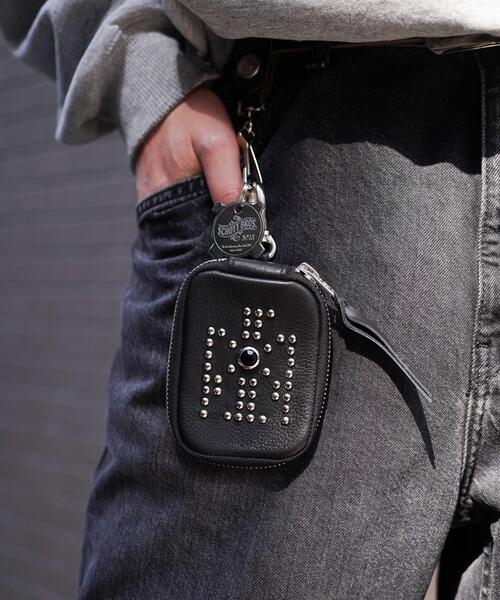 Schott スタッズ レザー ケース Schott/ショット/EAGLE STUDS LEATHER MALCH CASE/イーグルスタッズ