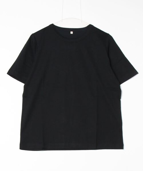 SETUP7(セットアップセブン)の「【SETUP7】USAコットン半袖Tシャツ GLR※(Tシャツ/カットソー・レディース・ダークグリーン/ブラック/パープル/ホワイト・M/L/S)」の3枚目の写真