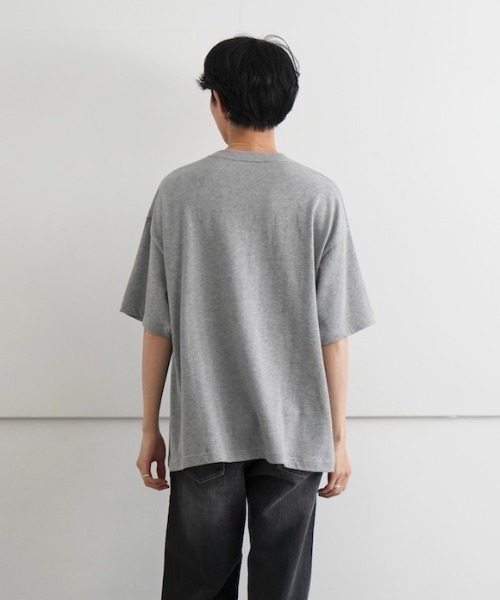 EVCON(エビコン)の「EVCON WIDE S/S T-SHIRT(Tシャツ/カットソー・メンズ・ホワイト/グレー/ブラック・1/2)」の4枚目の写真