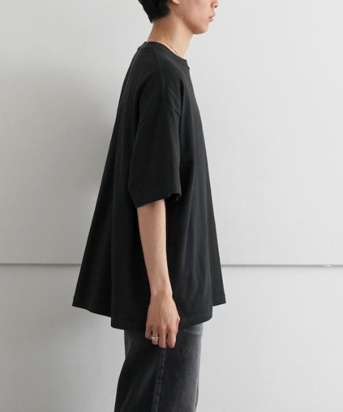 EVCON ロングTシャツ EVCON (エビコン)｜ワイドロングTee イエローボーダー 正規取扱