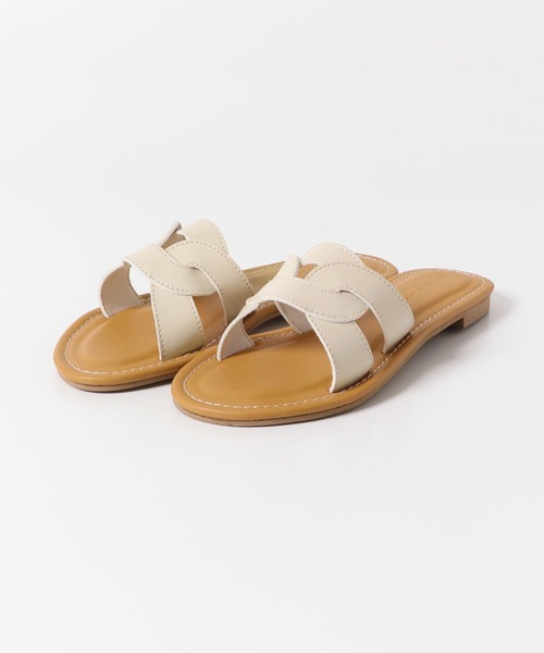 URBAN RESEARCH DOORS（アーバンリサーチドアーズ）の「カッティングサンダル（サンダル・レディース・ブラック/ホワイト・38/37/36）」の7枚目の写真