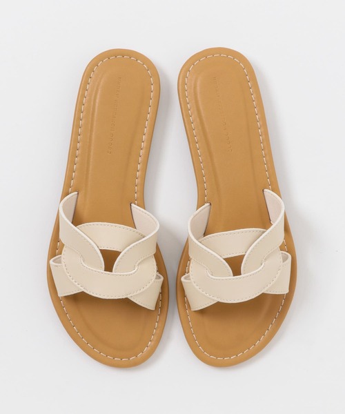 URBAN RESEARCH DOORS（アーバンリサーチドアーズ）の「カッティングサンダル（サンダル・レディース・ブラック/ホワイト・38/37/36）」の8枚目の写真