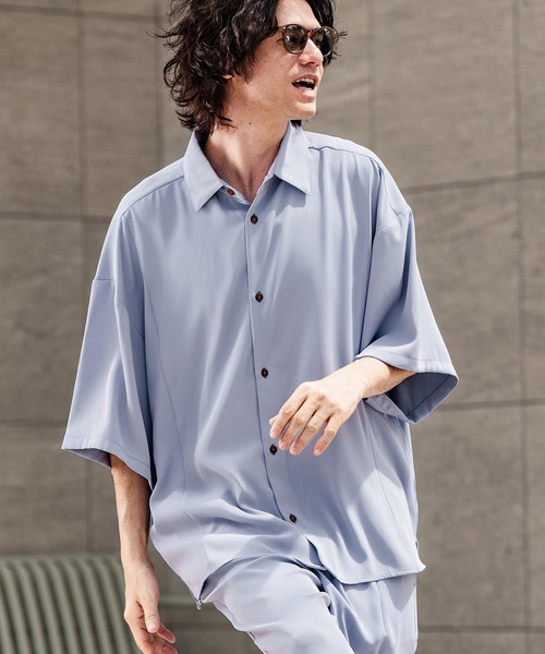 mhs2199- ビッグシルエットシャツ（シャツ/ブラウス）｜CAMBIO（カンビオ）