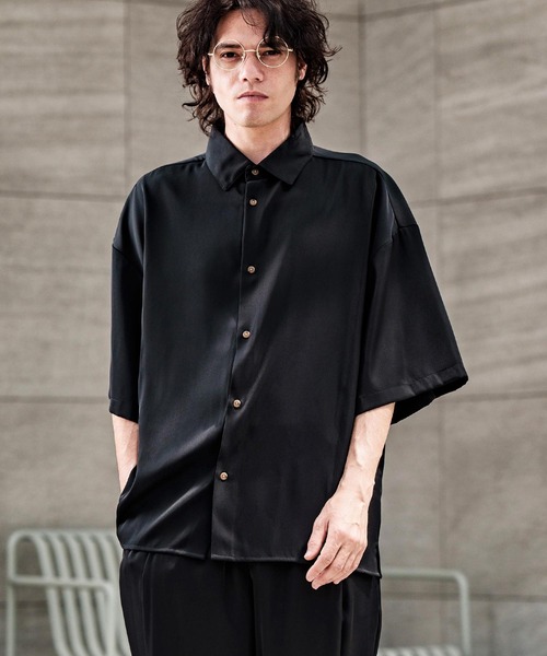 mhs2199- ビッグシルエットシャツ（シャツ/ブラウス）｜CAMBIO（カンビオ）