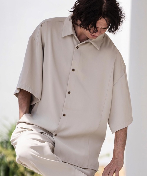 mhs2199- ビッグシルエットシャツ（シャツ/ブラウス）｜CAMBIO（カンビオ）