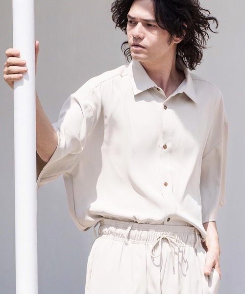 mhs2199- ビッグシルエットシャツ（シャツ/ブラウス）｜CAMBIO（カンビオ）