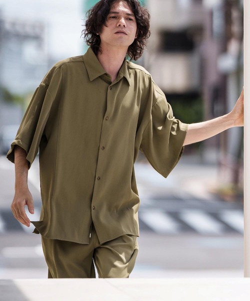 mhs2199- ビッグシルエットシャツ（シャツ/ブラウス）｜CAMBIO（カンビオ）