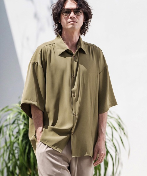 mhs2199- ビッグシルエットシャツ（シャツ/ブラウス）｜CAMBIO（カンビオ）