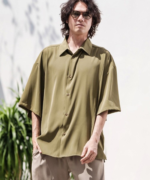 mhs2199- ビッグシルエットシャツ（シャツ/ブラウス）｜CAMBIO（カンビオ）