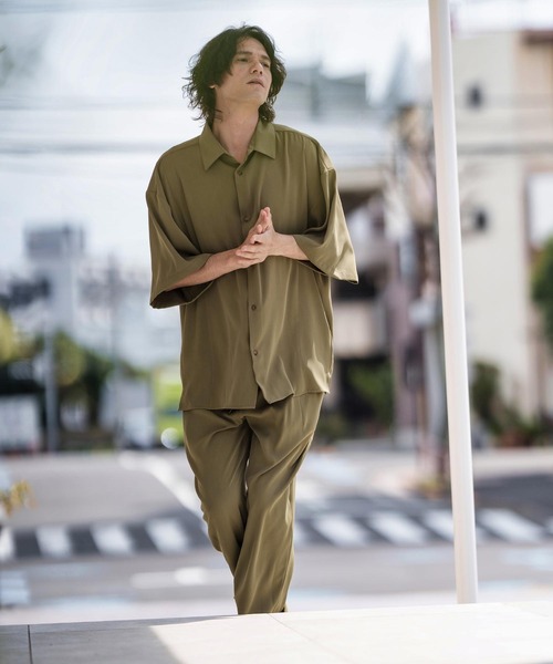 mhs2199- ビッグシルエットシャツ（シャツ/ブラウス）｜CAMBIO（カンビオ）