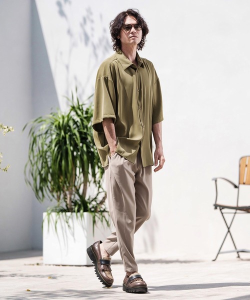 mhs2199- ビッグシルエットシャツ（シャツ/ブラウス）｜CAMBIO（カンビオ）