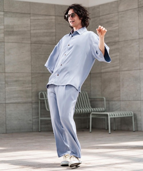 mhs2199- ビッグシルエットシャツ（シャツ/ブラウス）｜CAMBIO（カンビオ）