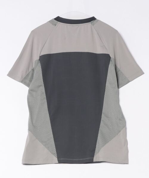 aimoha(アイモハ)の「aimoha outdoor ユニセックス バイカラー 速乾Tシャツ (SS)(Tシャツ/カットソー・レディース・ダークグレー・SMALL/MEDIUM/LARGE)」の2枚目の写真