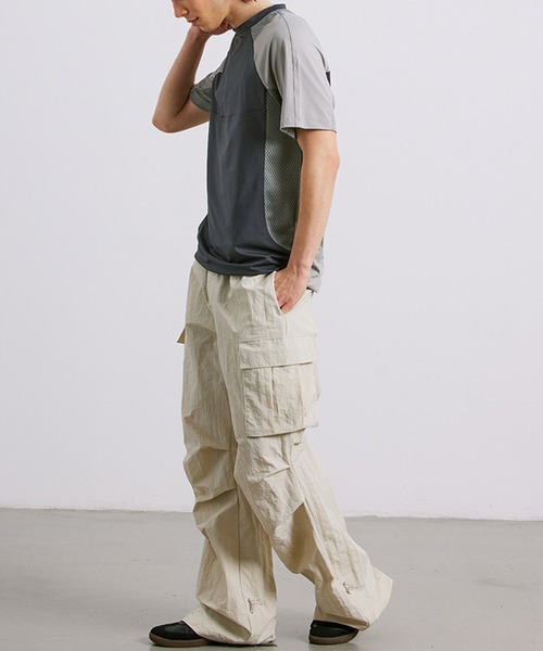 aimoha(アイモハ)の「aimoha outdoor ユニセックス バイカラー 速乾Tシャツ (SS)(Tシャツ/カットソー・レディース・ダークグレー・SMALL/MEDIUM/LARGE)」の5枚目の写真