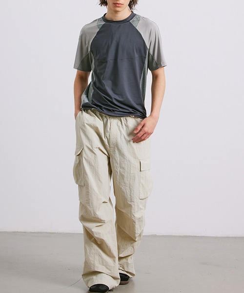 aimoha(アイモハ)の「aimoha outdoor ユニセックス バイカラー 速乾Tシャツ (SS)(Tシャツ/カットソー・レディース・ダークグレー・SMALL/MEDIUM/LARGE)」の7枚目の写真