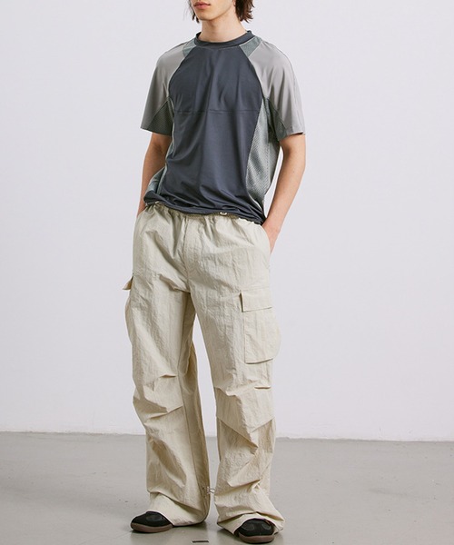 aimoha(アイモハ)の「aimoha outdoor ユニセックス バイカラー 速乾Tシャツ (SS)(Tシャツ/カットソー・レディース・ダークグレー・SMALL/MEDIUM/LARGE)」の10枚目の写真