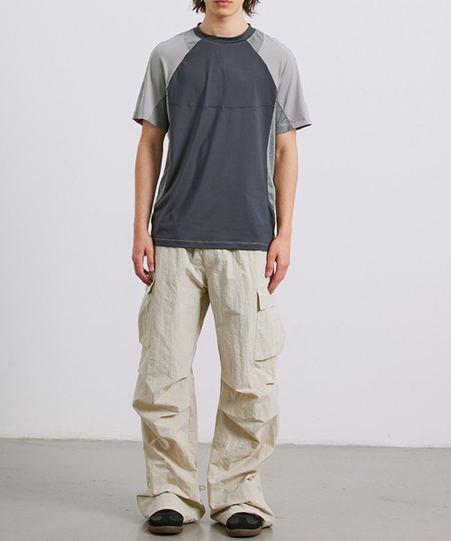 aimoha(アイモハ)の「aimoha outdoor ユニセックス バイカラー 速乾Tシャツ (SS)(Tシャツ/カットソー・レディース・ダークグレー・SMALL/MEDIUM/LARGE)」の15枚目の写真