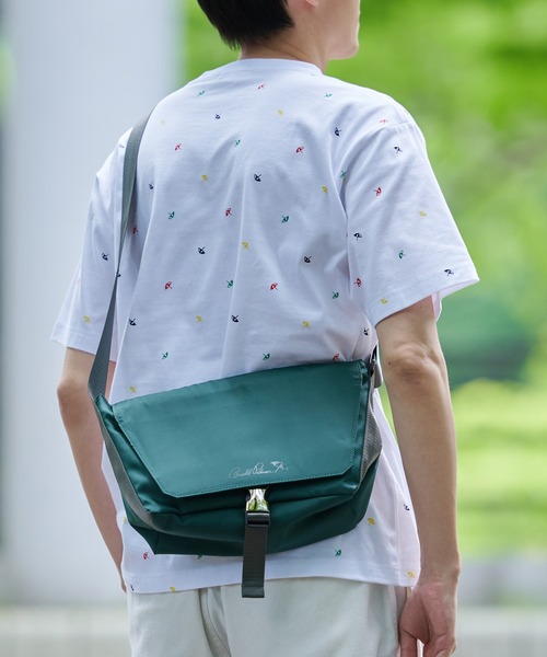 メッセンジャーパール パールチェーン半袖肩開きニット/MAJESTIC LEGON(マジェスティック