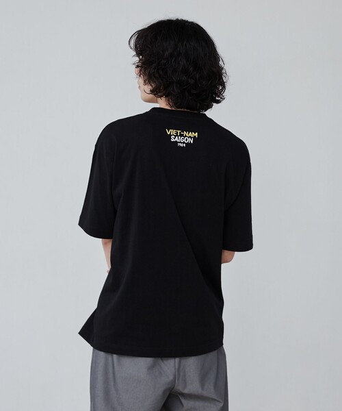 coen(コーエン)の「刺繍ハッポウプリントTシャツ(Tシャツ/カットソー・メンズ・ブラック/ネイビー/その他1/その他2・M/L/XL)」の11枚目の写真