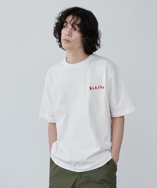 coen(コーエン)の「刺繍ハッポウプリントTシャツ(Tシャツ/カットソー・メンズ・ブラック/ネイビー/その他1/その他2・M/L/XL)」の16枚目の写真