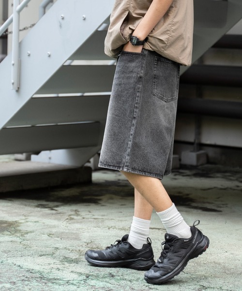 WEGO（ウィゴー）の「WEGO/デニムバギーショーツ（デニムパンツ・メンズ・コバルトブルー/ブラック/グレー・LARGE/MEDIUM）」の20枚目の写真