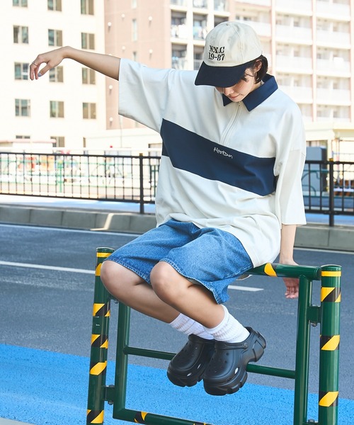 WEGO（ウィゴー）の「WEGO/デニムバギーショーツ（デニムパンツ・メンズ・コバルトブルー/ブラック/グレー・LARGE/MEDIUM）」の11枚目の写真