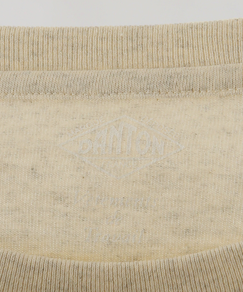 SLOBE IENA（スローブイエナ）の「DANTON/ダントン DOLMAN SLEEVE TEE DT-C0202（Tシャツ/カットソー・レディース・アイボリー/スカイブルー・FREE）」の17枚目の写真