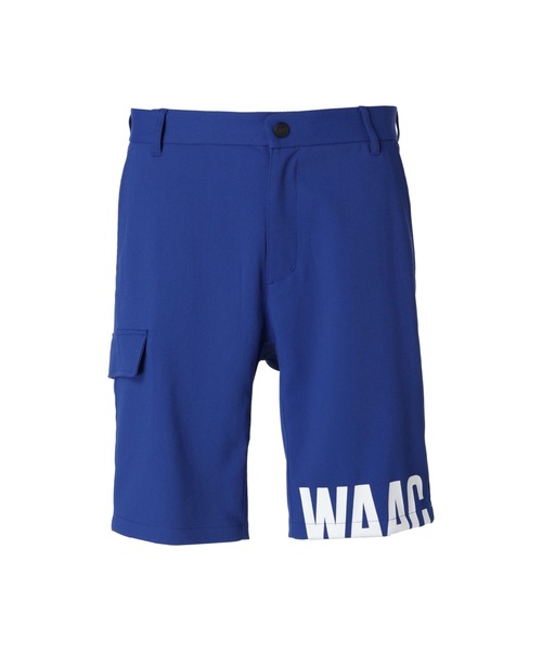 WAAC(ワック)の「MENS ドビーストレッチ ハーフパンツ(その他パンツ・メンズ・ホワイト/ロイヤルブルー・33/32/30)」の2枚目の写真
