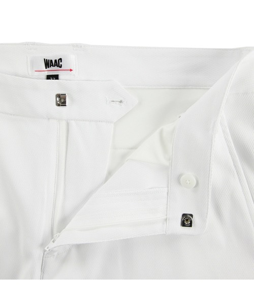 WAAC(ワック)の「MENS ドビーストレッチ ハーフパンツ(その他パンツ・メンズ・ホワイト/ロイヤルブルー・33/32/30)」の5枚目の写真