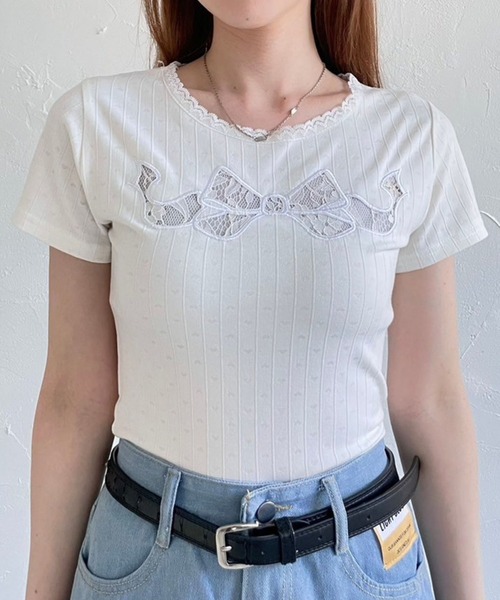 Rossa インポートロッサ チュールレース リボン Tシャツ 大きいサイズ 2025年最新】Yahoo!オークション -ロッサ rossa 42の中古品