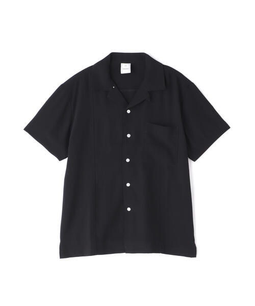 BEAVER(ビーバー)の「BAEXFATE/べクスフェイト アイスクールサテン開襟半袖シャツ(シャツ/ブラウス・メンズ・その他24/ホワイト/ブラック・L/M)」の14枚目の写真