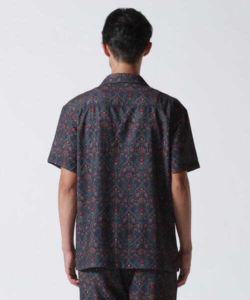 BEAVER(ビーバー)の「BAEXFATE/べクスフェイト アイスクールサテン開襟半袖シャツ(シャツ/ブラウス・メンズ・その他24/ホワイト/ブラック・L/M)」の18枚目の写真